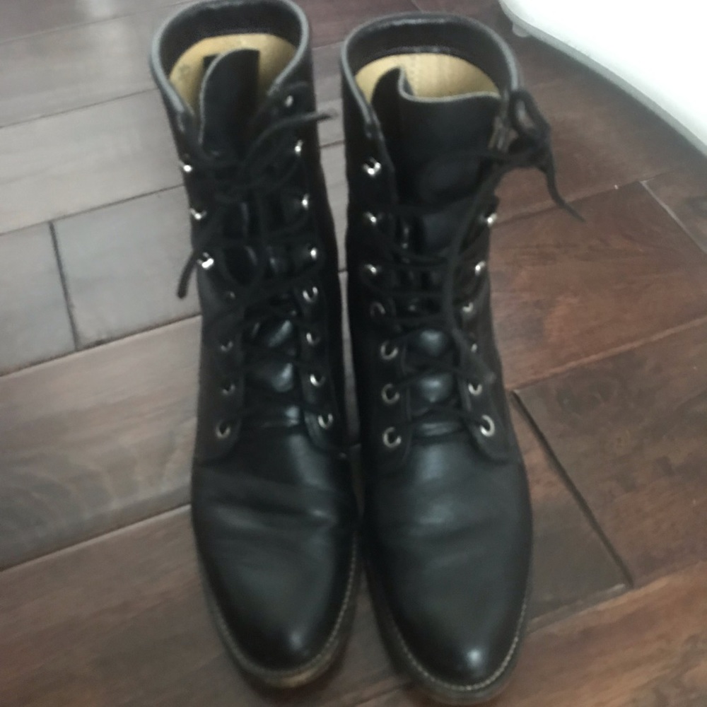 Justin lace up boots